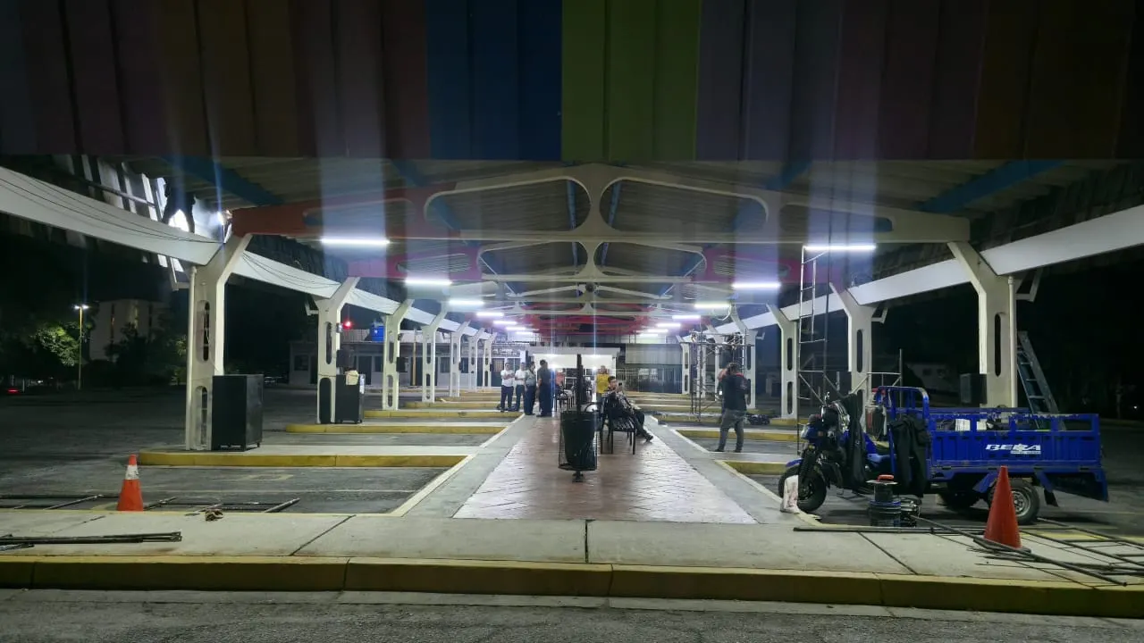 Andén Mérida remodelado